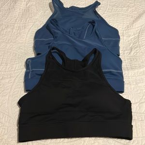 Three XL Zyia All Star Bras